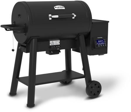 Broil King® Smoke™ Pellet 500 Black Free Standing Grill-2