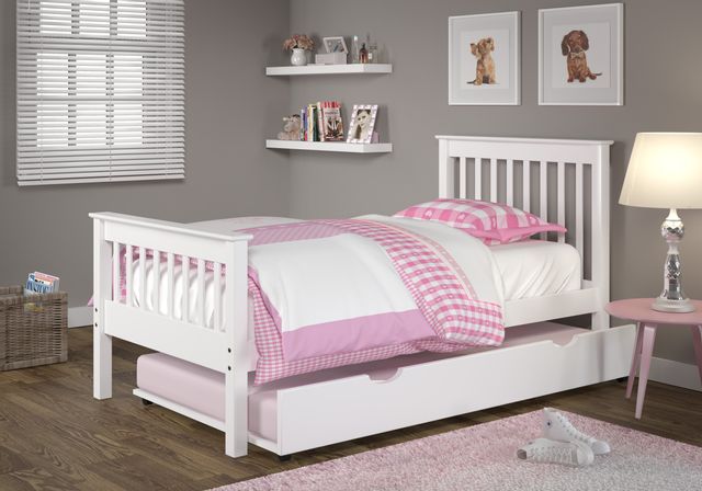 Donco Trading Company Mission Twin Monaco and Trundle Bed-0