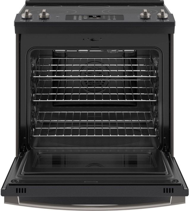 GE® 30" Stainless Steel Slide In Electric Convection Range 19
