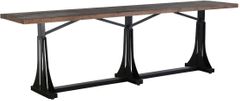 Classic Home Elmira Brown 118" Gathering Table