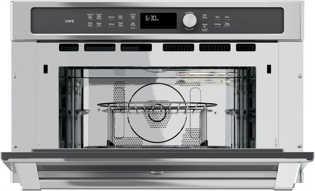 Café™ 1.7 Cu. Ft. Stainless Steel Built-In Microwave/Convection Oven 1