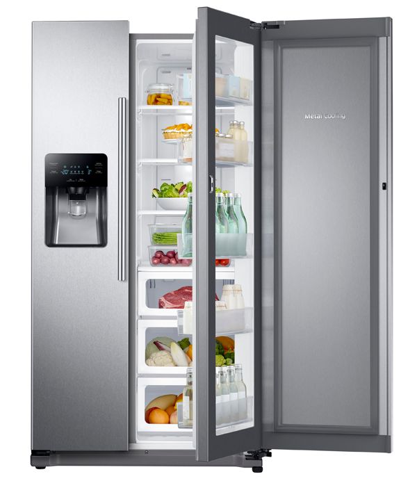 Samsung 24.7 Cu. Ft. Stainless Steel Side-By-Side Refrigerator 4