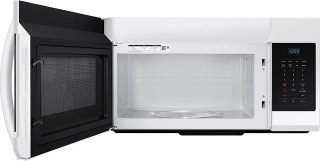 Samsung 1.7 Cu. Ft. White Over The Range Microwave 1