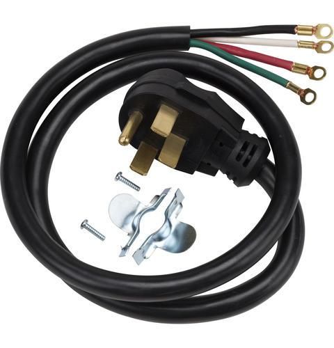 4FT 40AMP 4-WIRE RANGE CORD-PIGTAIL RAT | Big Sandy Superstore ...