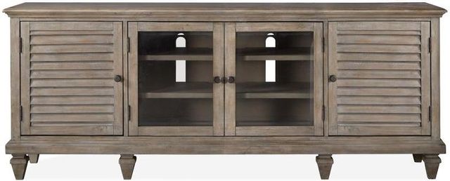 Magnussen® Home Lancaster Dovetail Grey Large Console 1