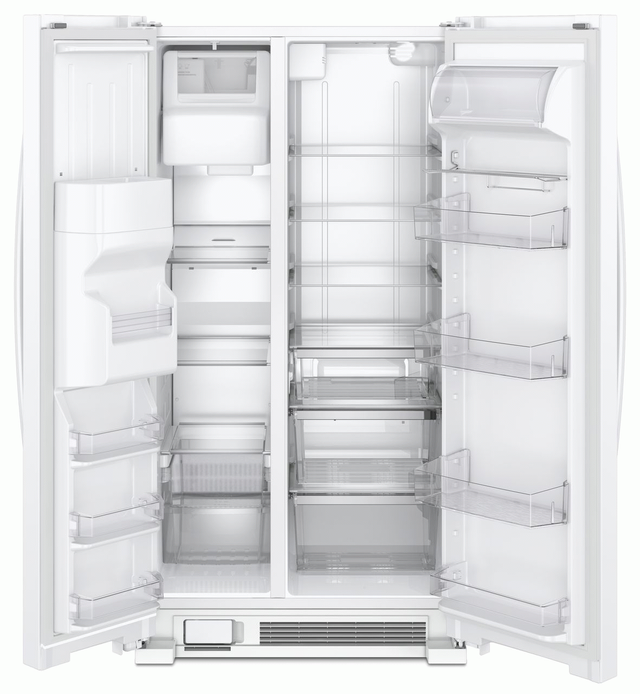 Whirlpool® 24.6 Cu. Ft. Side-by-Side Refrigerator-White 3