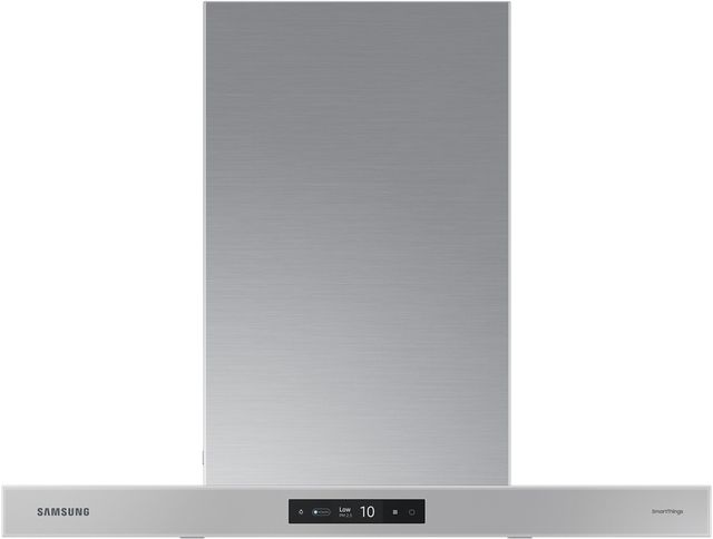Samsung Bespoke 30" Clean Grey Wall Mounted Range Hood-0