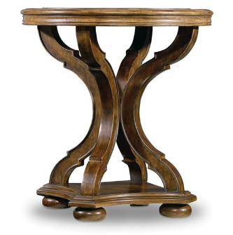 Hooker® Furniture Living Room Archivist Two-Tone Round End Table