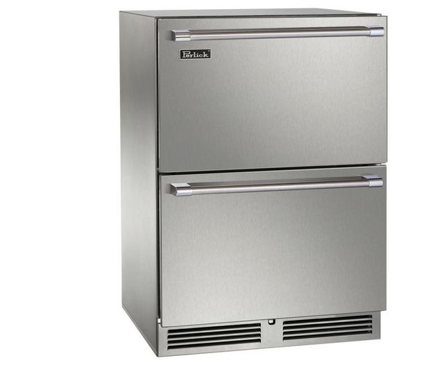 Perlick® Signature Series 5.0 Cu. Ft. Stainless Steel Refrigerator Drawer -0
