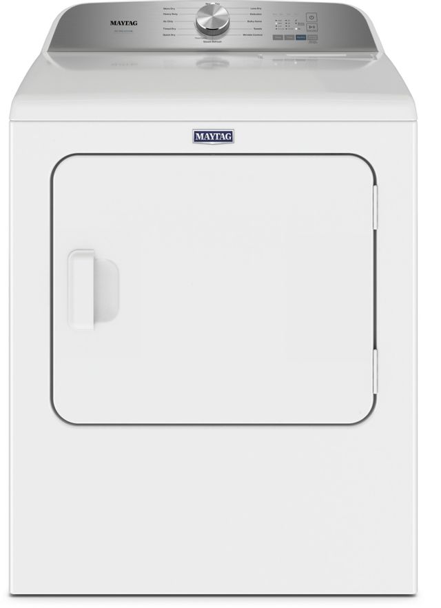 Maytag® Pet Pro 7.0 Cu. Ft. White Front Load Electric Dryer