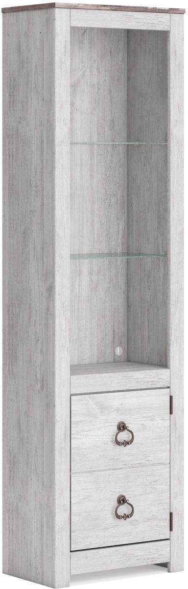 Signature Design by Ashley® Willowton Whitewash Pier with Doors-0