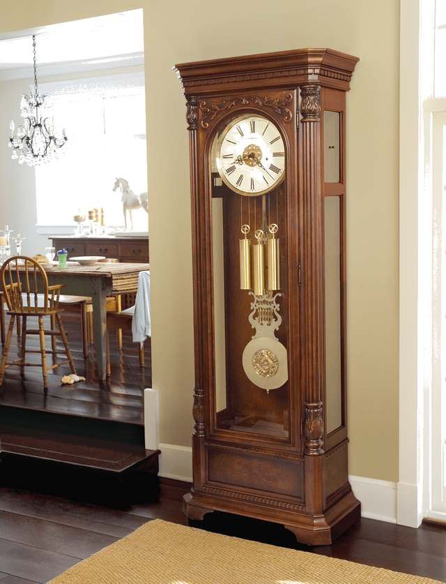 Howard Miller® Trieste Hampton Cherry Grandfather Clock 4