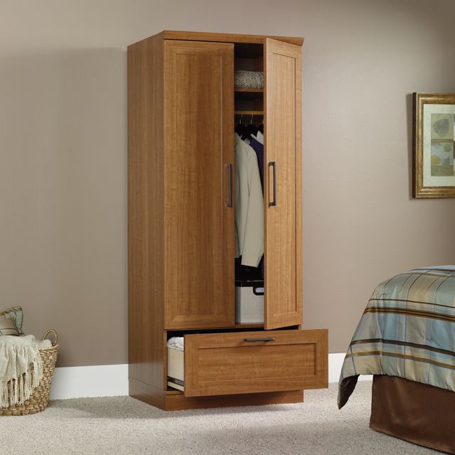 Sauder® HomePlus Sienna Oak Wardrobe/Storage Cabinet 8