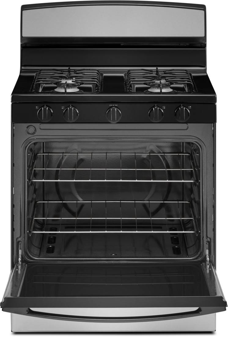 Amana® 30" Stainless Steel Freestanding Electric Range | Albert Lee ...