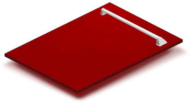 Zline Tallac Series 18" Red Gloss Dishwasher Panel 0