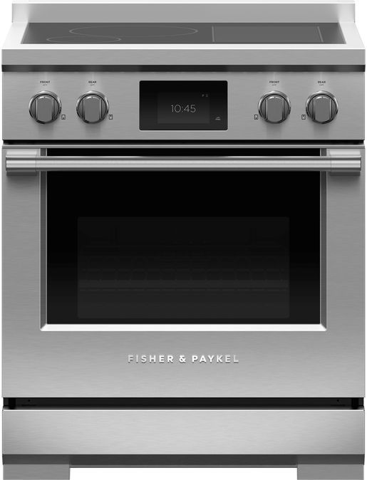 Fisher & Paykel Series 9 30" Stainless Steel Free Standing Professional Induction Range 0