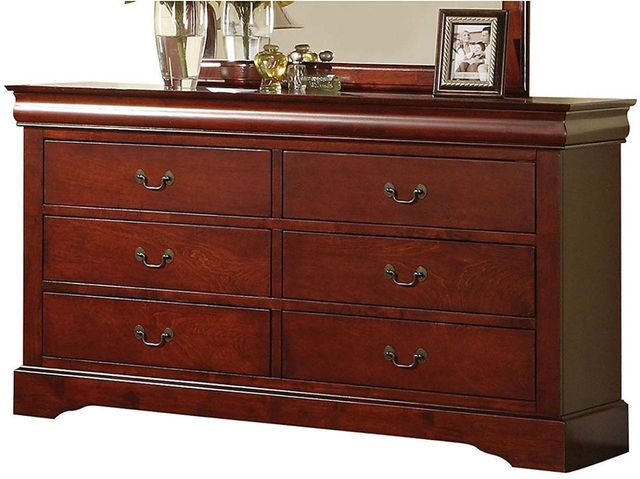 ACME Furniture Louis Philippe III Collection Cherry Dresser