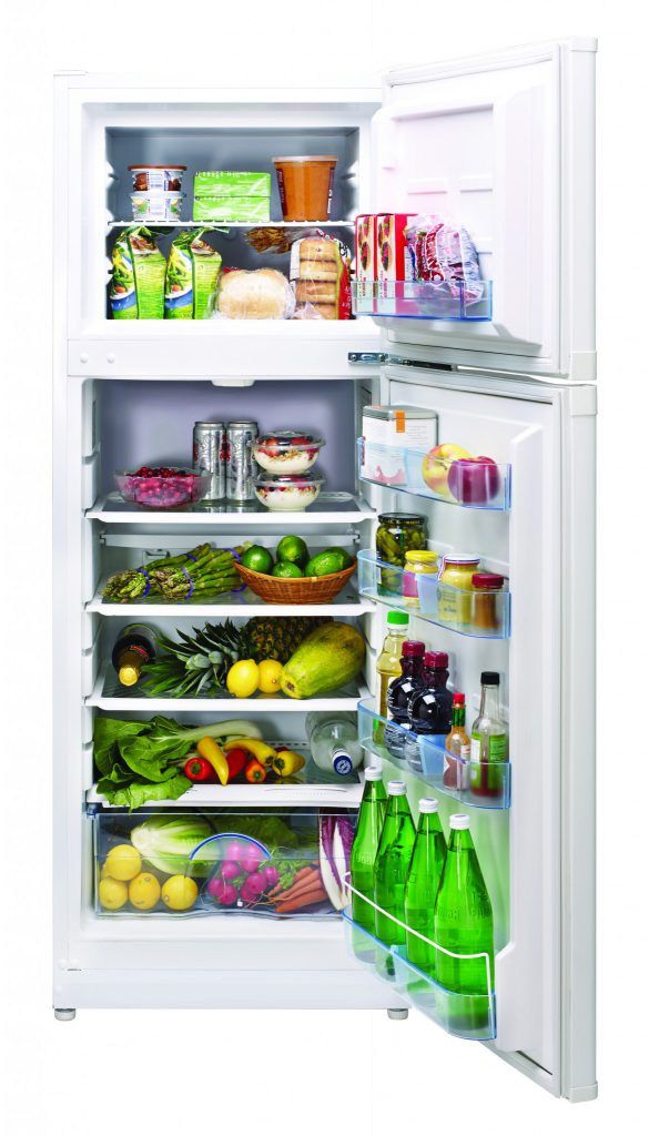 Unique® Appliances 10.3 Cu. Ft. White Counter Depth Freestanding Top Freezer Refrigerator 2