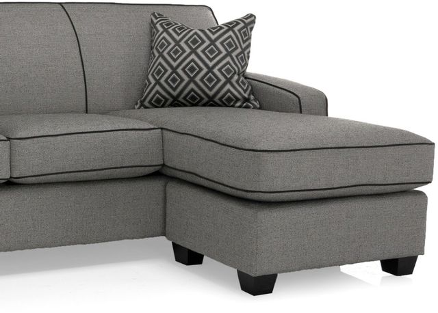 Canapé avec chaise longue en tissu Decor-Rest® 1