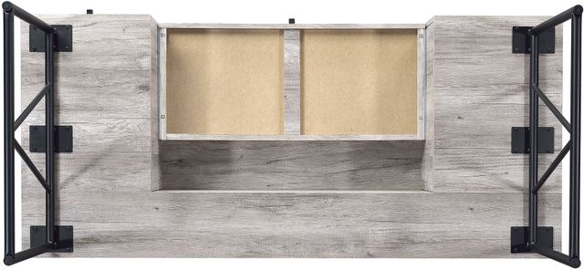 Coaster® Analiese Grey Driftwood Desk 5