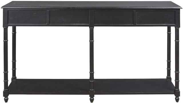 Eirdale Black Console Sofa Table 2