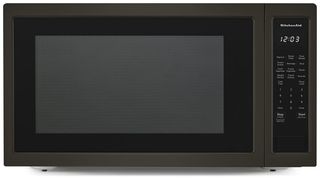 KitchenAid® 2.2 Cu. Ft. Black Stainless Steel Countertop Microwave
