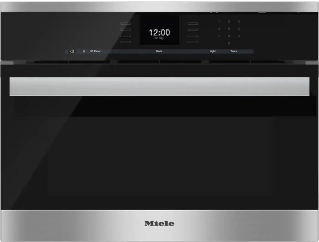 Miele DGC 6600-1 24" Clean Touch Steel Combination Steam Oven