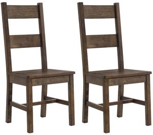 Coaster® Coleman 2-Piece Gold Brown Dining Chairs