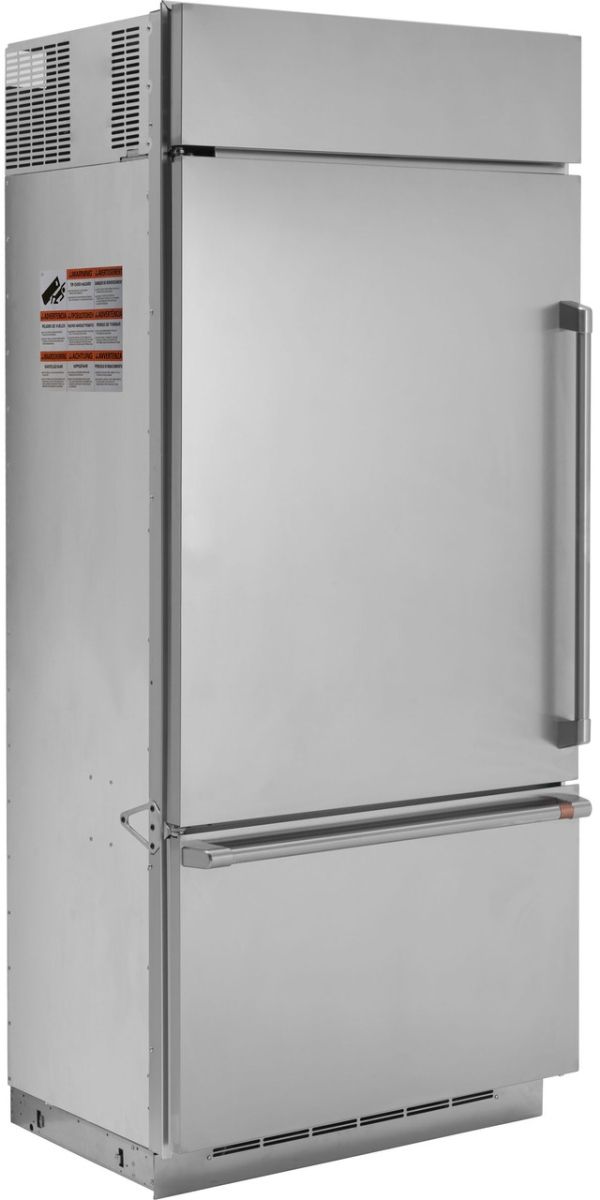 Café™ 21.3 Cu. Ft. Stainless Steel Built-In Bottom Freezer Refrigerator-1