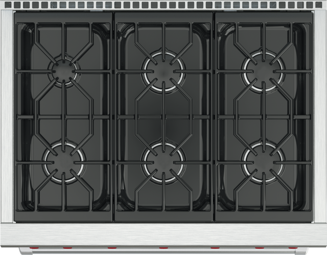 Wolf® 36" Stainless Steel Pro Style Gas Range 2