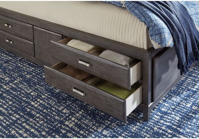 Signature Design by Ashley® Caitbrook Gray California King Storage Bed-3