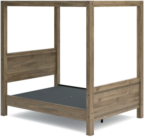 Signature Design by Ashley® Aprilyn Honey Full Canopy Bed 1