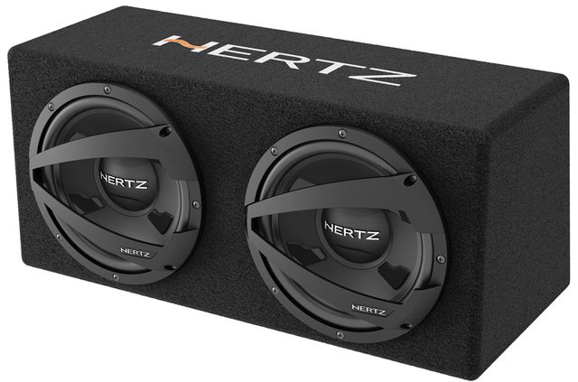 Hertz Dieci 2 x 10" Car Audio Subwoofer Box
