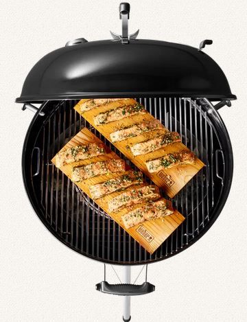 Weber Grills® Master-Touch Series 24" Deep Ocean Blue Charcoal Grill 4