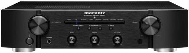 Marantz® PM6007 Black Integrated Amplifier with Digital Connectivity
