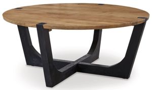 Signature Design by Ashley® Hanneforth Black/Brown Coffee Table