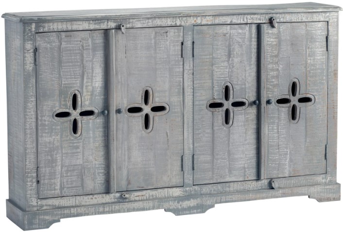 Crestview Collection Castleberry Gray Sideboard