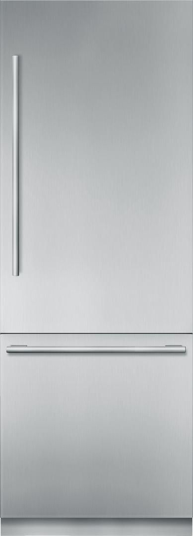 Thermador® Freedom® 16.0 Cu. Ft. Built In Bottom Freezer Refrigerator-Stainless Steel