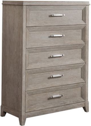 Liberty Belmar Washed Taupe & Silver Champagne Chest