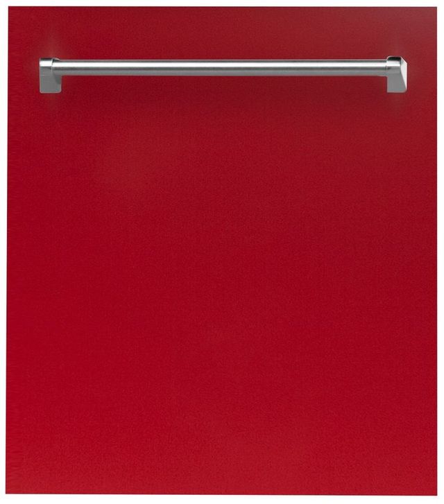 ZLINE 24" Red Gloss Built In Dishwasher