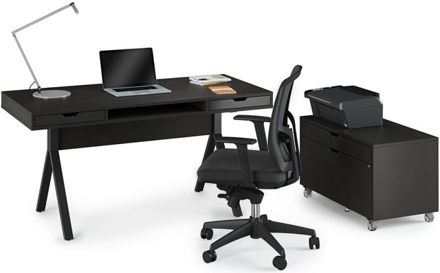 BDI Modica® Charcoal Stained Ash Desk 2