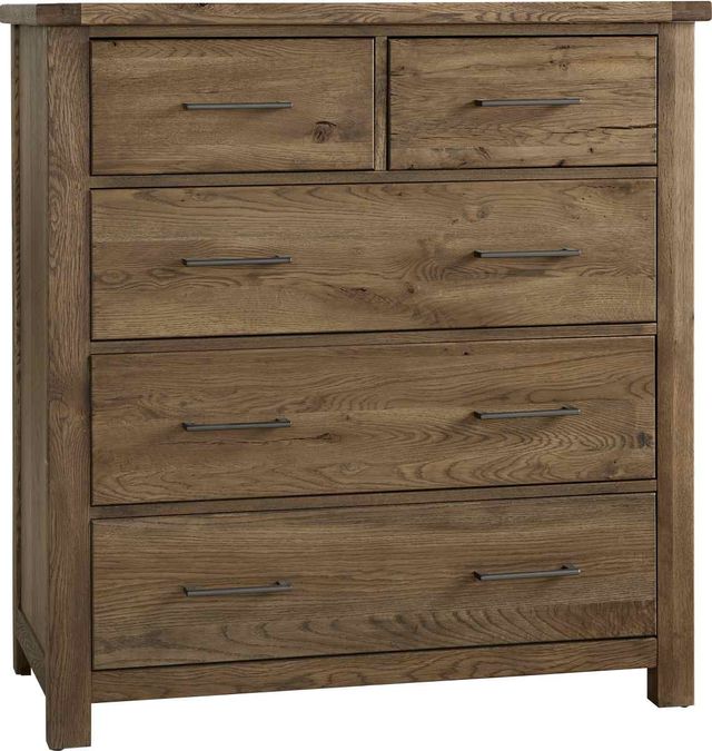 Vaughan-Bassett Dovetail Natural Standing Dresser-0