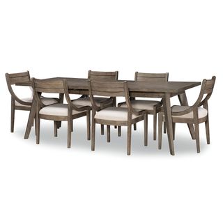 Legacy Classic Greystone Dining Table & Six Chairs