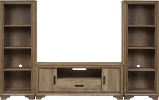 Liberty Furniture Sun Valley Sandstone Entertainment Center With Piers