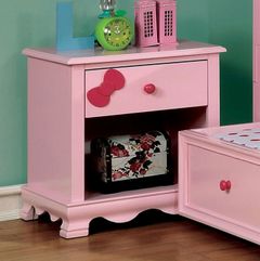 Furniture of America® Dani Pink Nightstand