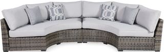 Signature Design by Ashley® Harbor Court Gray 2-Piece Outdoor Sectional