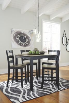 Signature Design by Ashley® Froshburg 5 Piece Counter Height Table and Barstools-3