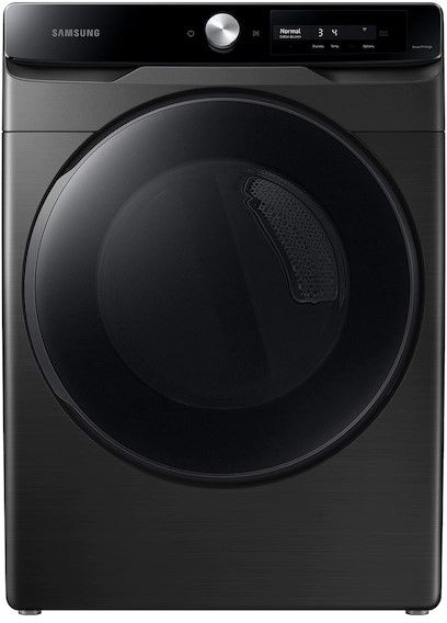 Samsung 7.5 Cu. Ft. Brushed Black Gas Dryer-0
