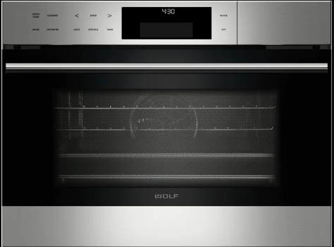 Wolf® E Series 24" Stainless Steel Transitional Single Electric Built in Wall Oven