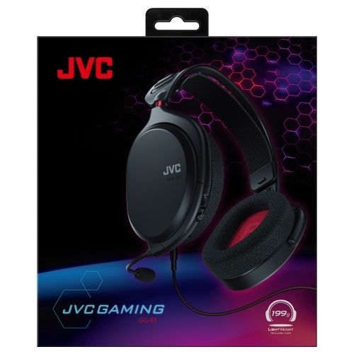 JVC Black Ultralight Gaming Headset 28